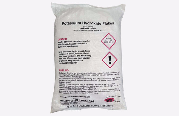 Buy Potassium Hydroxide (Caustic Potash) [KOH] [CAS_1310-58-3] 90