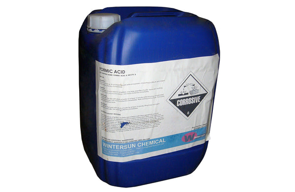 Formic Acid 90% [HCOOH] [CAS_64-18-6] Clear Liquid (55.12 LB Pail) – Wintersun  Chemical