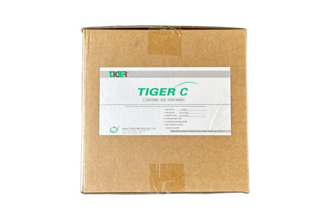 Ascorbic Acid Tiger [C6H8O6] [CAS_50-81-7]  Food Grade (BP/USP/EP/FCC/E300) 99+% White Powder (55.12 Lb Carton)